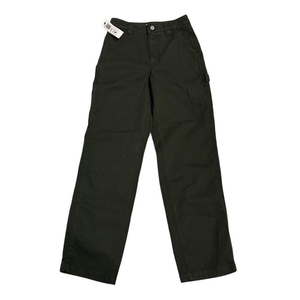 Aritzia Tna Greenwich Carpenter Pants NWT Straight Leg Green GD Fatigue